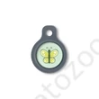 Kép 1/2 - Blucky Butterfly Lime Green Dog Tag small