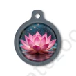Kép 1/2 - Blucky Lotus Dark PInk Dog Tag large