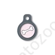 Kép 1/2 - Blucky Bone Rose Dog Tag small