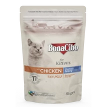 BONACIBO POUCH - WET KITTEN FOOD CHICKEN  85g BONACIBO POUCH - WET KITTEN FOOD CHICKEN  85g