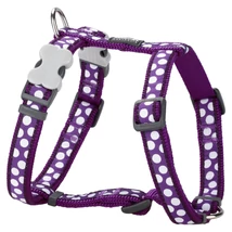 Red Dingo White Spots Purple Large Dog hám