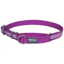 Red Dingo Reflective Purple Large Martingale nyakörv