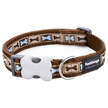 Red Dingo Bone Yard Brown Large kutya nyakörv