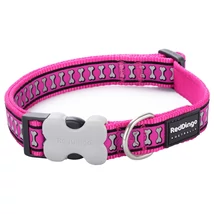 Red Dingo Reflective Hot Pink Large kutya nyakörv