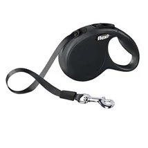 Flexi New Classic szalag XS 3m 12kg-ig fekete Flexi New Classic szalag XS 3m 12kg-ig fekete