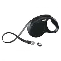 Flexi New Classic szalag S 5m 15kg-ig fekete Flexi New Classic szalag S 5m 15kg-ig fekete