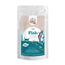 FarkasKonyha MACSKA PÁROLT MENÜ HAL GARNÉLA ZÖLDKAGYLÓ 100g