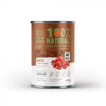 Fresh Farm Goulash kutya konzerv Beef, Carrots & Peas 400 g