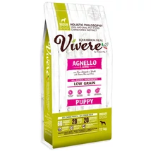 VIVERE LOW-GRAIN DOG MEDIUM Puppy Lamb 12 kg