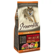 Primordial Grain Free Adult Bivaly és Makréla 12kg