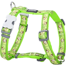 Red Dingo Monkey Lime Large kutya hám