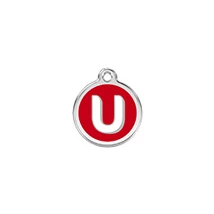 Red Dingo Rozsdamentes U betű mintás acél biléta Red Dingo Rozsdamentes U betű mintás acél biléta