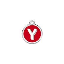 Red Dingo Rozsdamentes Y betű mintás acél biléta