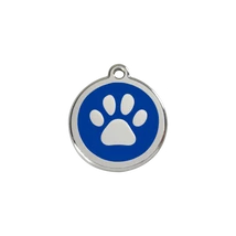 Red Dingo Rozsdamentes mancs mintás acél biléta sötétkék