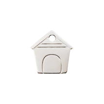 Red Dingo Rozsdamentes acél biléta kutya ház