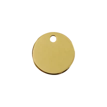 Red Dingo Sárga réz biléta kör forma