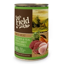 Sams-Field-konzerv-puppy-csirke-borju-sargarepa-400g