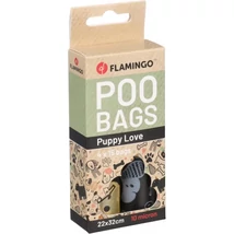 Flamingo kutyagumigyűjtő zacskó Fula - kutyás mintával 4 x 15 db
