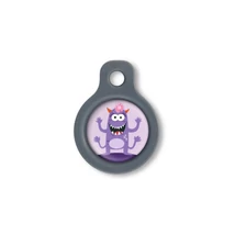Blucky Beastie Pastel Purple Dog Tag small