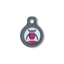 Blucky Beastie Pastel Turquoise Dog Tag small