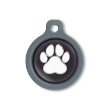 Blucky Wild Paw Black Dog Tag medium