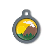 Blucky Colorado Yellow Dog Tag medium