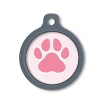 Blucky Wild Paw Rose Dog Tag large