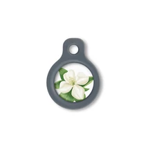 Blucky Jasmine White Dog Tag small
