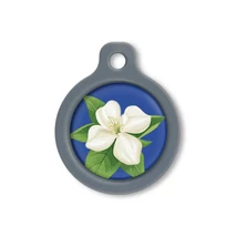 Blucky Jasmine Dark Blue Dog Tag medium