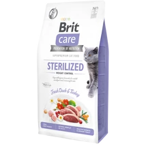 Brit Care Cat Grain Free STERILISED - WEIGHT CONTROL Duck and Turkey