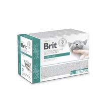 Brit GF Veterinary Sterilised Cat Pouch 12x85g