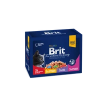 Brit Premium Cat Pouches Family Plate 12X100G