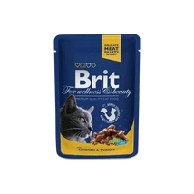 Brit Premium Cat Pouches Chicken & Turkey 100 G Brit Premium Cat Pouches Chicken & Turkey 100 G
