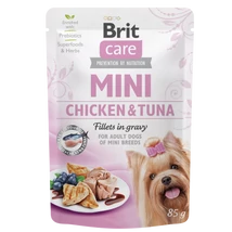 Brit Care Mini Chicken&Tuna fillets in gravy 85g