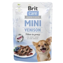 Brit Care Mini Venison fillets in gravy 85g
