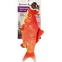 FLAMINGO MACSKA JÁTÉK MOZGÓHAL USB 30CM