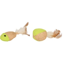 FLAMINGO MACSKA JÁTÉK NATUR+TOLL 10CM