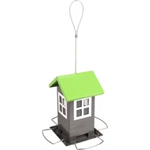 FLAMINGO MADÁRETETŐ FÉM HÁZ 12X12X19CM