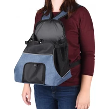 FLAMINGO SZÁLLÍTÓTÁSKA KÉK 30X23X38CM