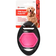 Flamingo játék habszi rögbi pink 13 cm