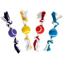 Flamingo játék kötél 1 teniszlabda 30 cm