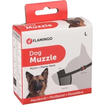 Flamingo szájkosár nylon L 25-32/49 cm