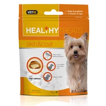 M&amp;C VETIQ SKIN &amp; COAT DOG TREATS 70 G