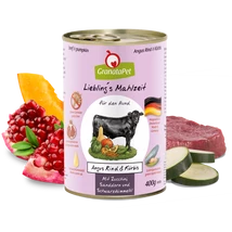GranataPet Liebling´s Mahlzeit Angus marha és sütőtök konzerv GranataPet Liebling´s Mahlzeit Angus marha és sütőtök konzerv