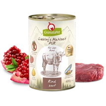 GranataPet Liebling´s Mahlzeit PUR marha konzerv GranataPet Liebling´s Mahlzeit PUR marha konzerv