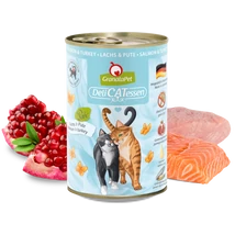 GranataPet Delicatessen konzerv lazac és pulyka