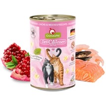 GranataPet Delicatessen konzerv lazac és tengergyümölcsei