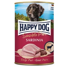 Happy Dog Supreme Sensible PUR KONZERV SARDINIA (kecske) 6X400 G Happy Dog Supreme Sensible PUR KONZERV SARDINIA (kecske) 6X400 G