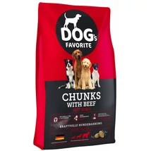 Dog's FAVORITE CHUNKS BEEF 15 KG