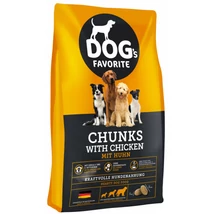 Dog's FAVORITE CHUNKS CHICKEN 15 KG